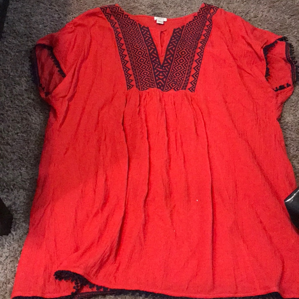 jcrew boho dress or beach cover up!